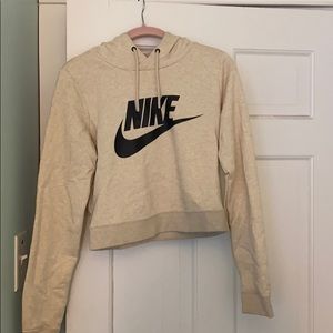 Nike cropped sweater